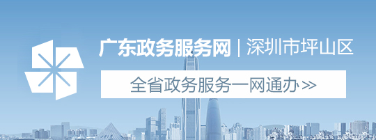 廣東政務服務網|深圳坪山區